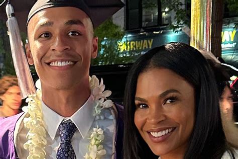 massai z. dorsey|Nia Long Celebrates Her Son Massai, 23, as He Graduates from。